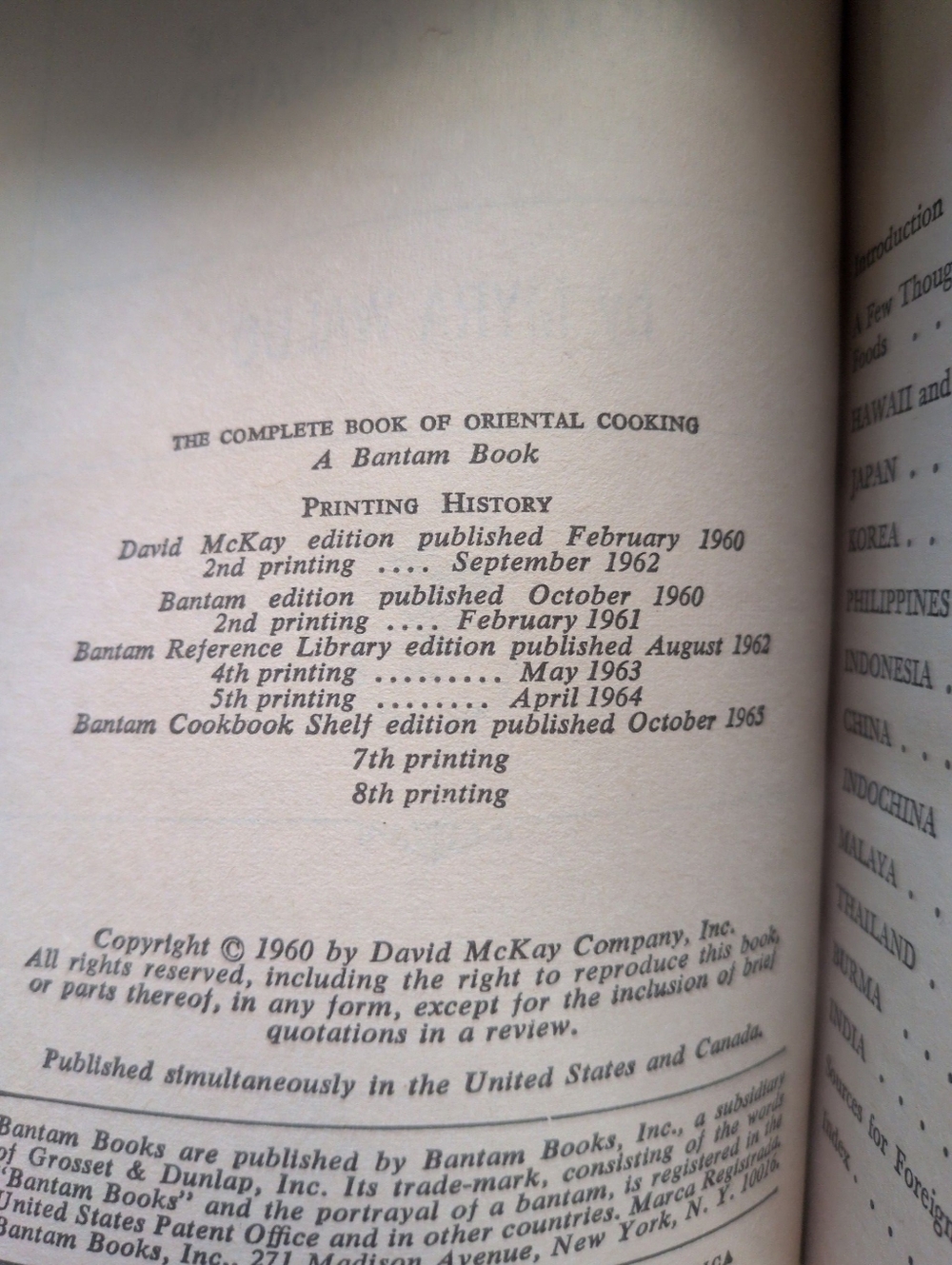 The Complete Book of Oriental Cooking - Myra Waldo - 1965 - Picture 8 of 13